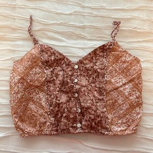 American Eagle cropped tank top